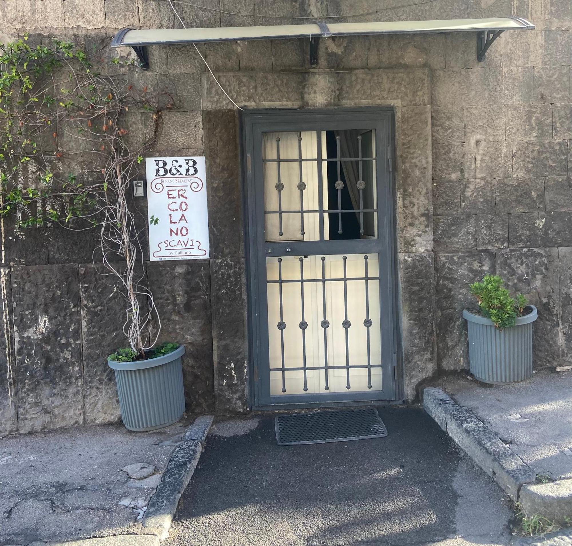 B&B Ercolano Scavi Eksteriør billede